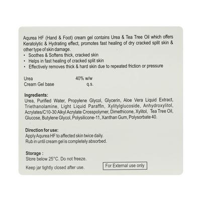 AQUREA HF Cream Gel 100gm - Dry Skin-Emo