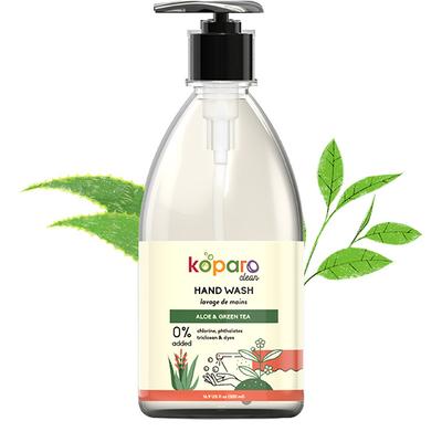 Koparo Clean Hand Wash - Aloe & Green Tea 500 ml - Hand Wash & Soaps