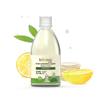 Koparo Clean Dish Washing Liquid - Lime & Basil 500 ml - Others