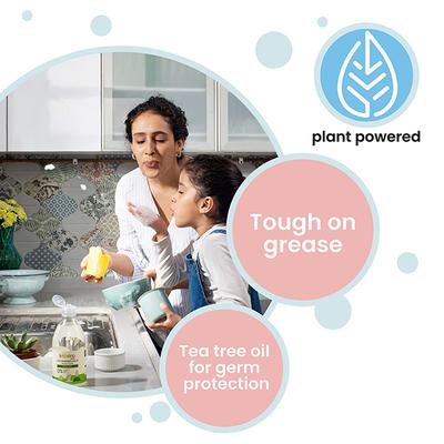 Koparo Clean Dish Washing Liquid (Pack of 2 x 500 ml) - Lime & Basil - Others