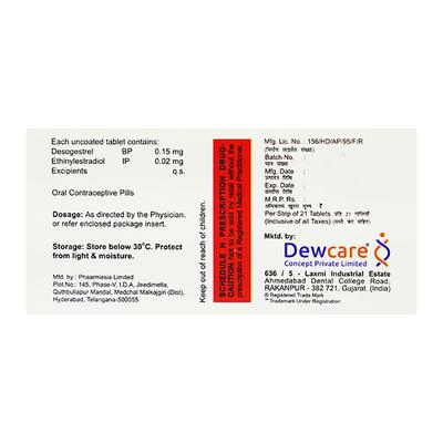 DESOLON 20 Tablet 21's - Hormonal Therapy-Oth