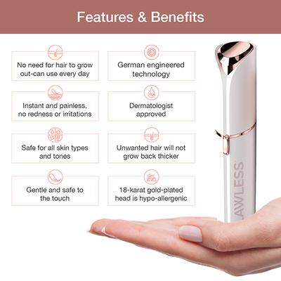 Flawless Facial Hair Remover - Hair Removal Accessories