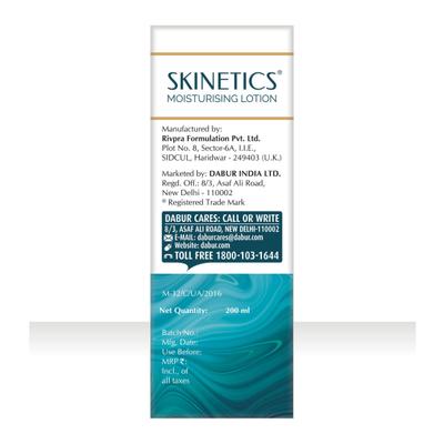Skinetics Moisturizing Lotion 200 ml - Lotions & Creams