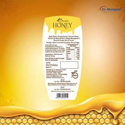 Dr. Morepen Natural & Pure Honey 500 gm - Honey