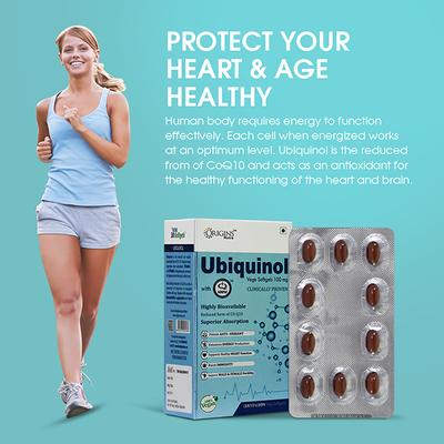 Origins Nutra Ubiquinol 100 mg Veg Softgel Capsule (Pack of 3 x 10's) 1's - Multi-Vitamins