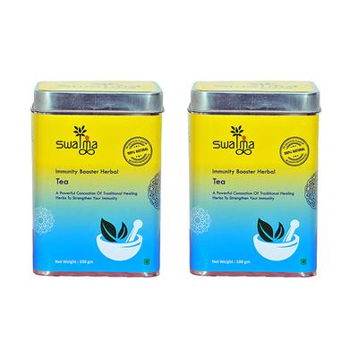 Swatma Immunity Booster Herbal Tea Powder (Pack of 2 x 100 gm) - Teas