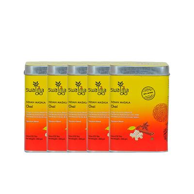 Swatma Indian Masala Chai Powder (Pack of 5 x 200 gm) - Teas