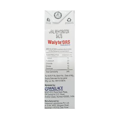 WALYTE ORS MIX FRUIT FLAVOUR Liquid 200ml - Supplements-Sup