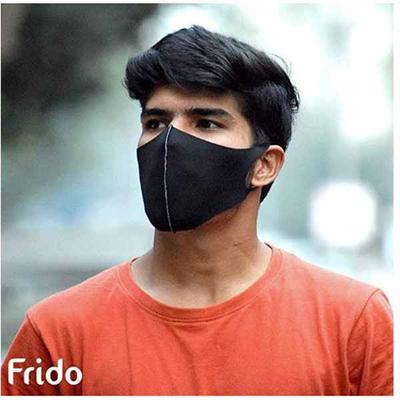 Arcatron Frido Copper+ Reusable Face Mask - Black 1's - Face Mask
