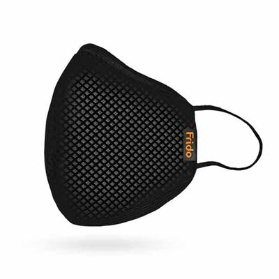 Arcatron Frido Copper+ Reusable Face Mask - Black (Pack of 3) - Face Mask