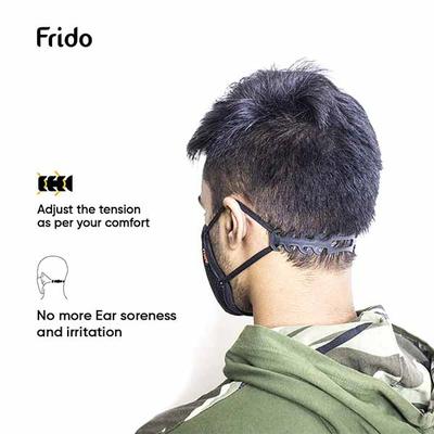 Arcatron Frido Copper+ Reusable Face Mask - Black (Pack of 3) - Face Mask