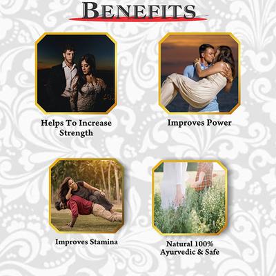 Riffway Sexual Wellness 500 mg Ayurvedic Capsule 10's - Sexual Healthcare