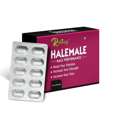Riffway Hale Male Capsule for Men 10's - Sexual Healthcare