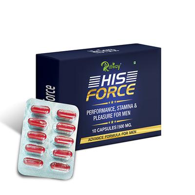 Riffway His Force 500 mg Capsule for Men 10's - Sexual Healthcare