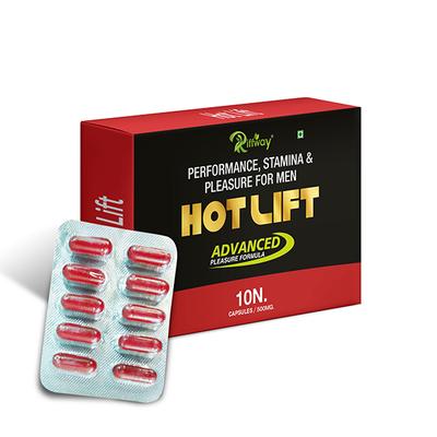 Riffway Advanced Hot Lift 500 mg Capsule for Men 10's - Sexual Healthcare