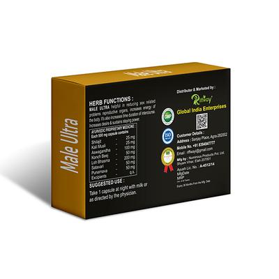 Riffway Male Ultra 500 mg Capsule 10's - Sexual Healthcare