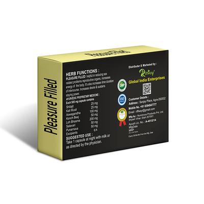 Riffway Pleasure Filled Capsule for Men 10's - Sexual Healthcare