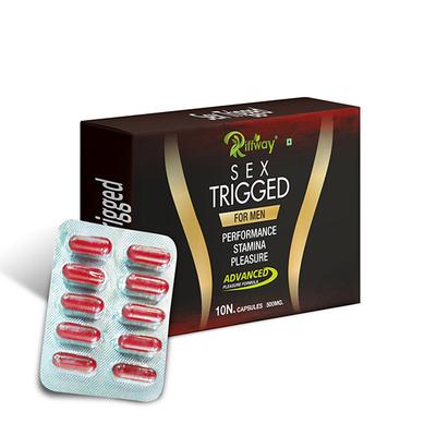 Riffway Sex Trigged 500 mg Capsule for Men 10's - Sexual Healthcare