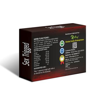 Riffway Sex Trigged 500 mg Capsule for Men 10's - Sexual Healthcare