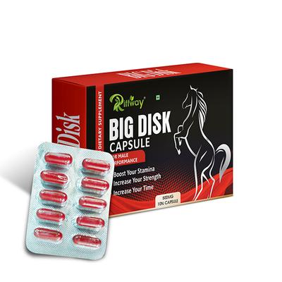 Riffway Big Disk 500 mg Capsule for Men 10's - Sexual Healthcare