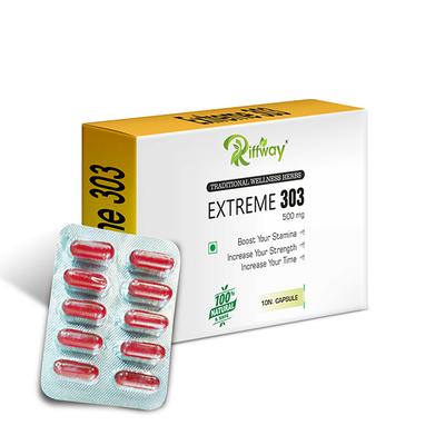 Riffway Extreme 303 500 mg Capsule 10's - Sexual Healthcare