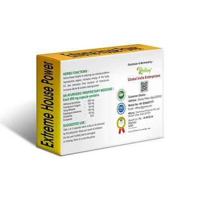 Riffway Extreme House Power 500 mg Capsule 10's - Sexual Healthcare