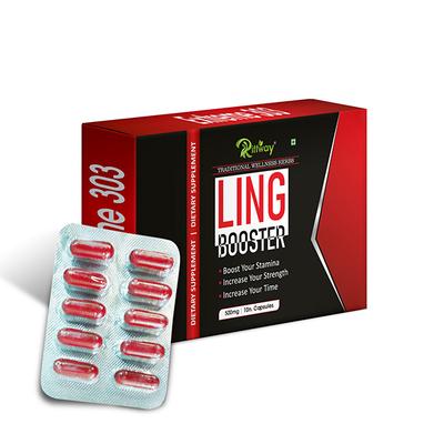 Riffway Ling Booster 500 mg Capsule for Men 10's - Sexual Healthcare