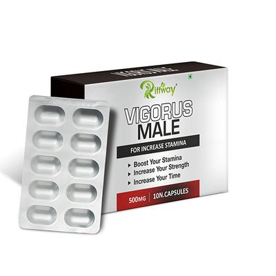 Riffway Vigorus Male 500 mg Capsule 10's - Sexual Healthcare