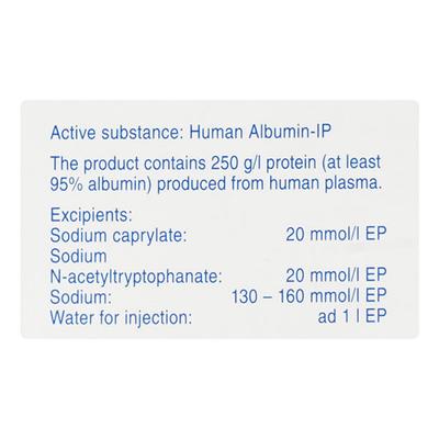 BAXALTA HUMAN ALBUMIN 20% Solution 100ml - Supplements-Int