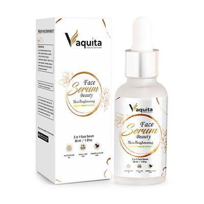 Vaquita Beauty Skin Brightening Face Serum - Vitamin E + Vitamin C + Hydration 30 ml - Face Serum