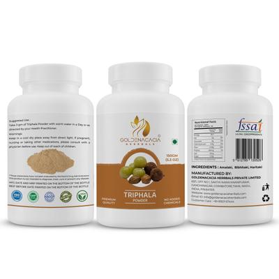 Goldenacacia Herrbals Triphala Powder 150 gm - Pure Herbs