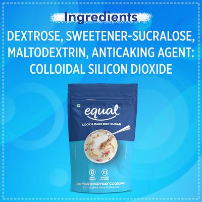 Equal Cook & Bake Diet Sugar Powder 500 gm - Sweeteners