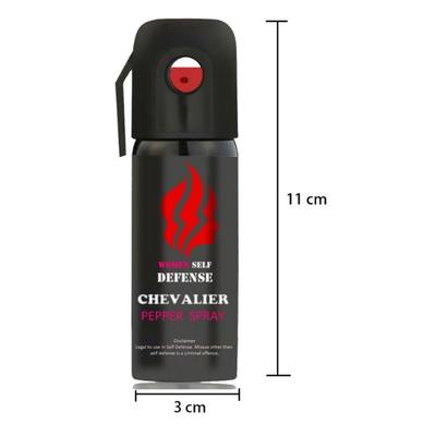 Chevalier Self Defense Pepper Spray (Pack of 10 x 55 ml) - Others