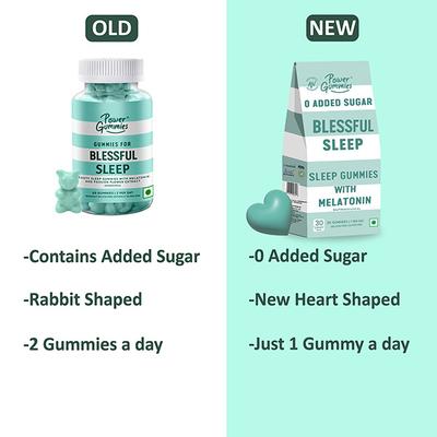 Power Gummies Blessful Sleep Gummies 60's - Multi-Vitamins
