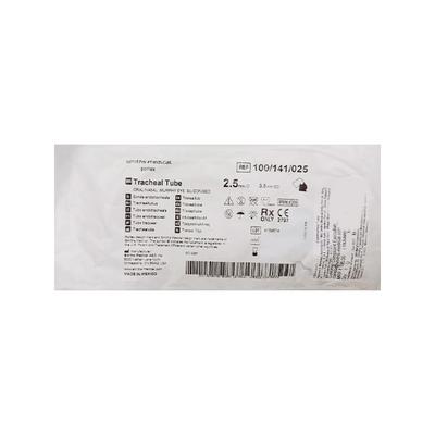 Portex Tracheal Tube (100/141/025) (2.5 mm) 1's - Catheters & Tubes