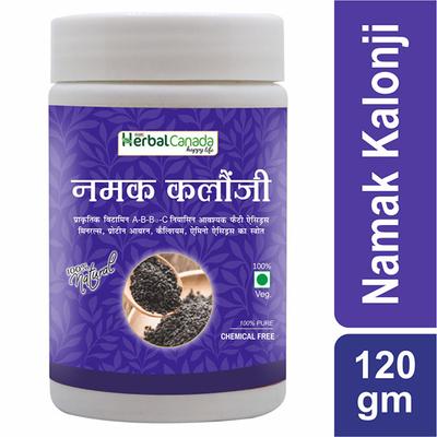 Herbal Canada Namak Kalonji Salt 120 gm - Health Products