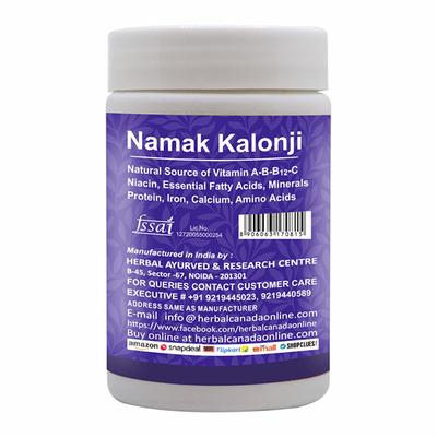 Herbal Canada Namak Kalonji Salt 120 gm - Health Products