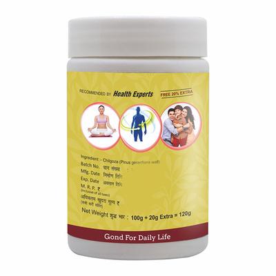 Herbal Canada Gond Chilgoza Nuts 120 gm - Health Products
