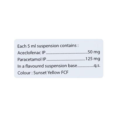 ACLOPRIDE P Suspension 60ml - Pain relief-Nsa