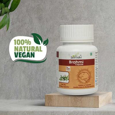 Jairishi Brahmi Veg Capsule 60's - Speciality Medicines