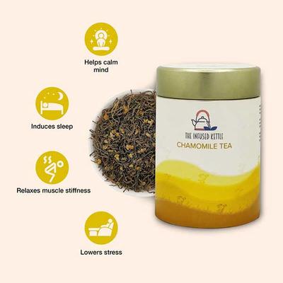 The Infused Kettle Tea Leaves - Chamomile 50 gm - Teas