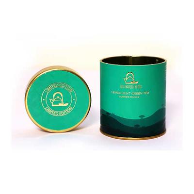 The Infused Kettle Summer Cooler Green Tea Leaves - Lemon Mint 50 gm - Teas