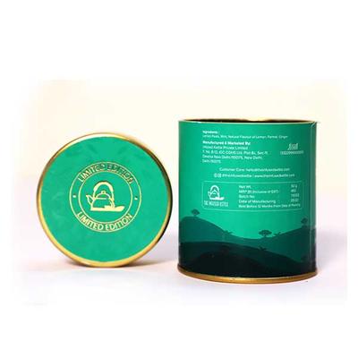 The Infused Kettle Summer Cooler Green Tea Leaves - Lemon Mint 50 gm - Teas