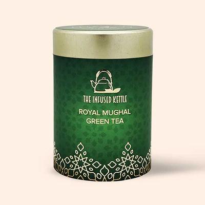 The Infused Kettle Green Tea Leaves - Royal Mughal 50 gm - Teas