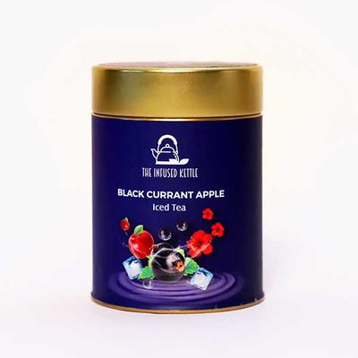 The Infused Kettle Iced Tea Leaves - Black Currant Apple 50 gm - Teas
