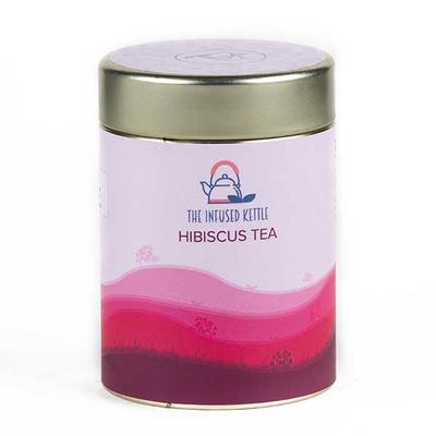 The Infused Kettle Tea Leaves - Hibiscus 50 gm - Teas