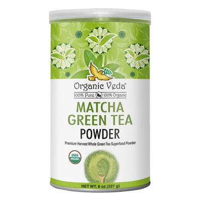 Organic Veda Matcha Green Tea Powder 227 gm - Pure Herbs