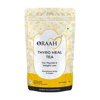 Oraah Thyro Heal Tea Powder - Ginger 100 gm - Teas