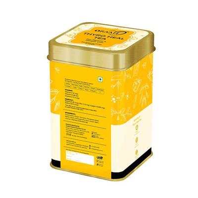 Oraah Thyro Heal Tea Powder - Ginger (Tin) 100 gm - Teas