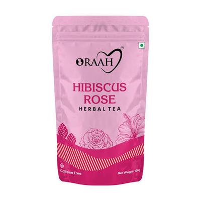 Oraah Herbal Tea Leaves - Hibiscus Rose 100 gm - Teas